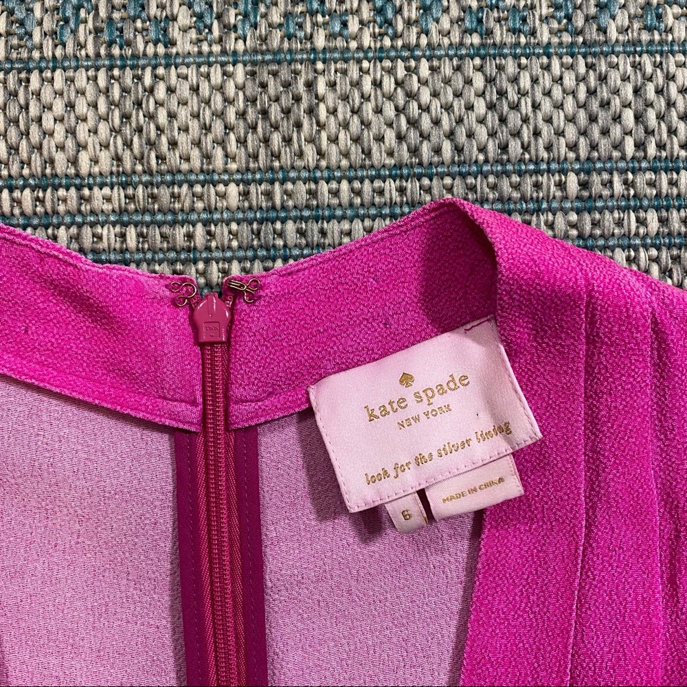 Kate Spade Neon Pink Dress - Picture 8 of 8